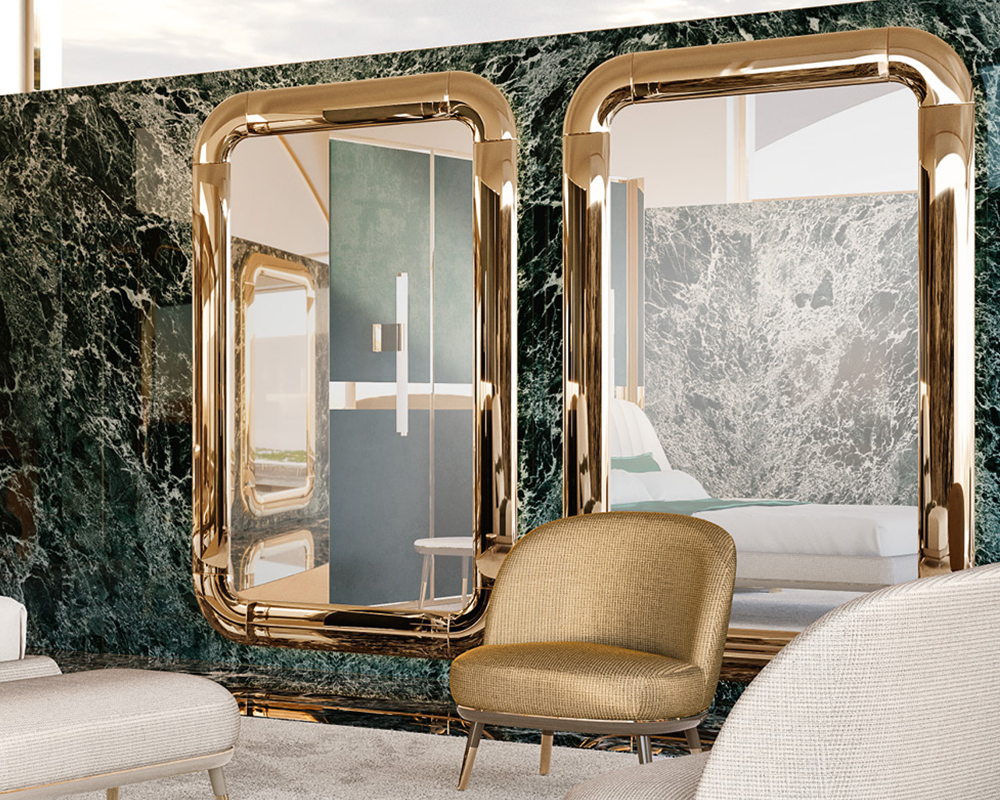 Spiegel, Luxusspiegel, Barockspiegel, Spiegel mit Rahmen, Spiegel aus der Toskana, Spiegel hangemacht