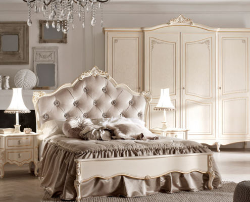 stilbett perla, Casanova Interiors, klassiches Bett, Luxusbett