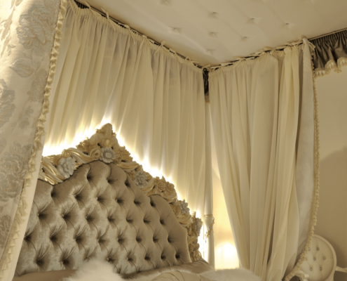 Himmelbett Venezia, Casanova Interiors, exklusive Betten, designerbetter