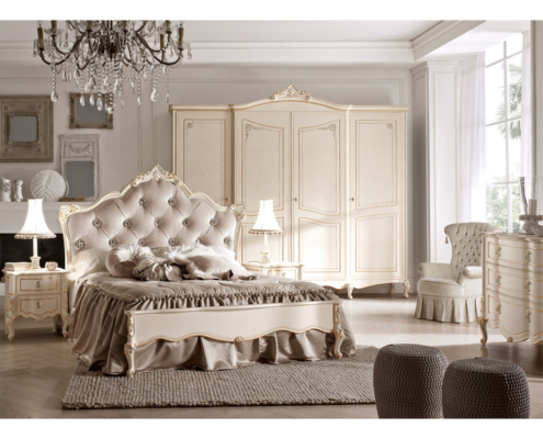 stilbett perla, Casanova Interiors, klassiches Bett, Luxusbett