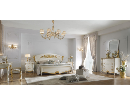 Komplettes Schlafzimmer La Fenice, Schlafzimmerset Klassik, Schlafzimmer Italien